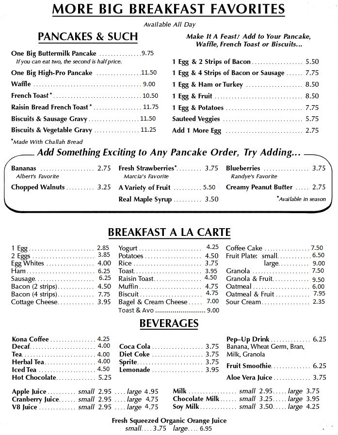 Big Kitchen Cafe San Diego   BKmenu3 Increase 